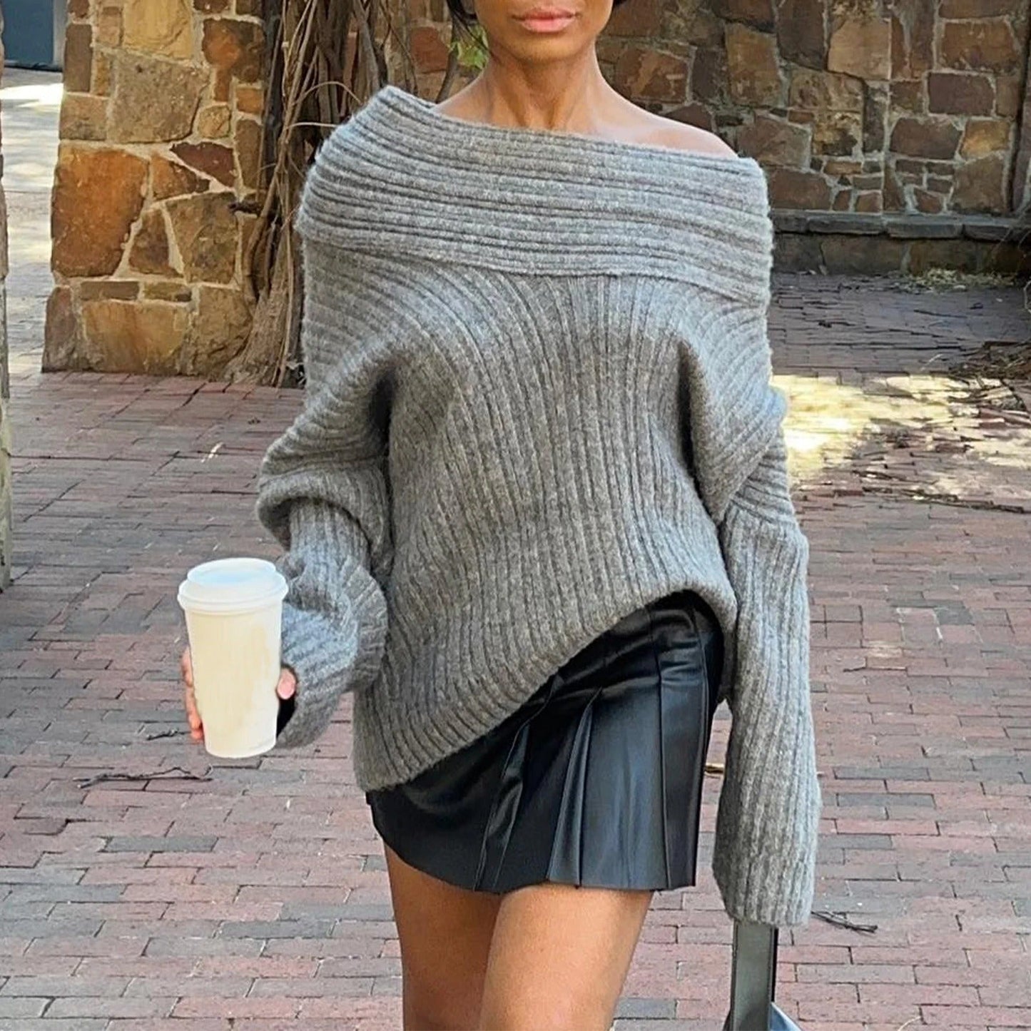 EVA - JERSEY DE CUELLO BARCO