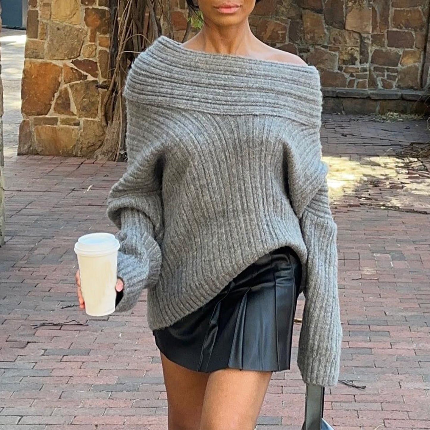 EVA - JERSEY DE CUELLO BARCO